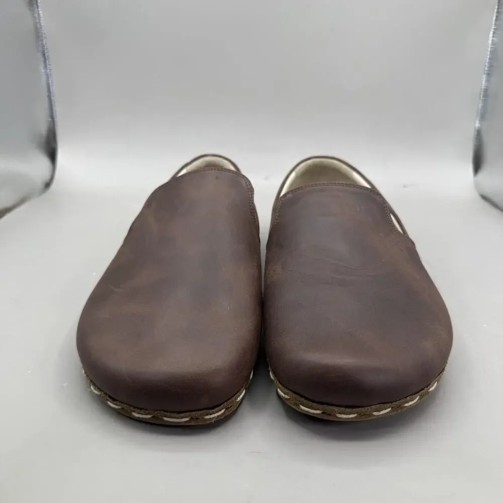 Earthing Harmony Grounding Shoes Leather Barefoot Mens 9/Womens 11 Brown EU 42